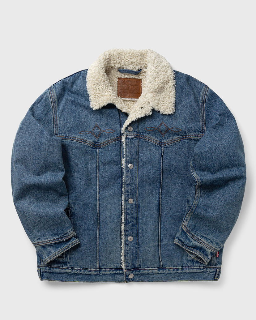Jakna Levi's Sherpa Trucker Jacket Plava | 002WX-0001