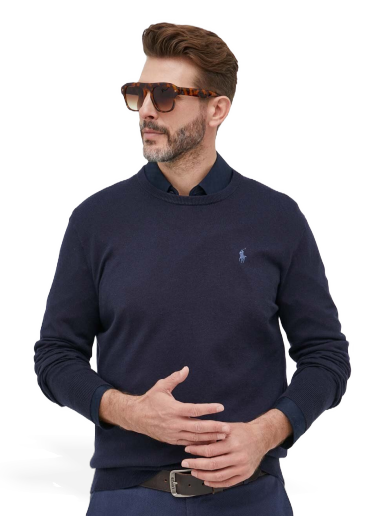 Džemper Polo by Ralph Lauren Cashmere Jumper Tamnoplava | 710866549