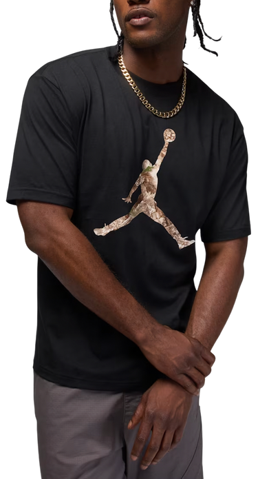 Majica kratkih rukava Jordan Brooklyn Realtree Jumpman T-Shirt Crna | hq9016-010, 0