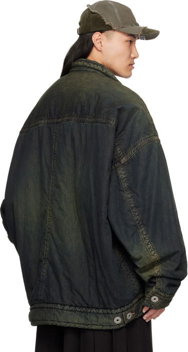 Pernata jakna Maison MIHARA YASUHIRO Maison MIHARA YASUHIRO Huge Puffer Denim Jacket Zelena | A13BL023, 2