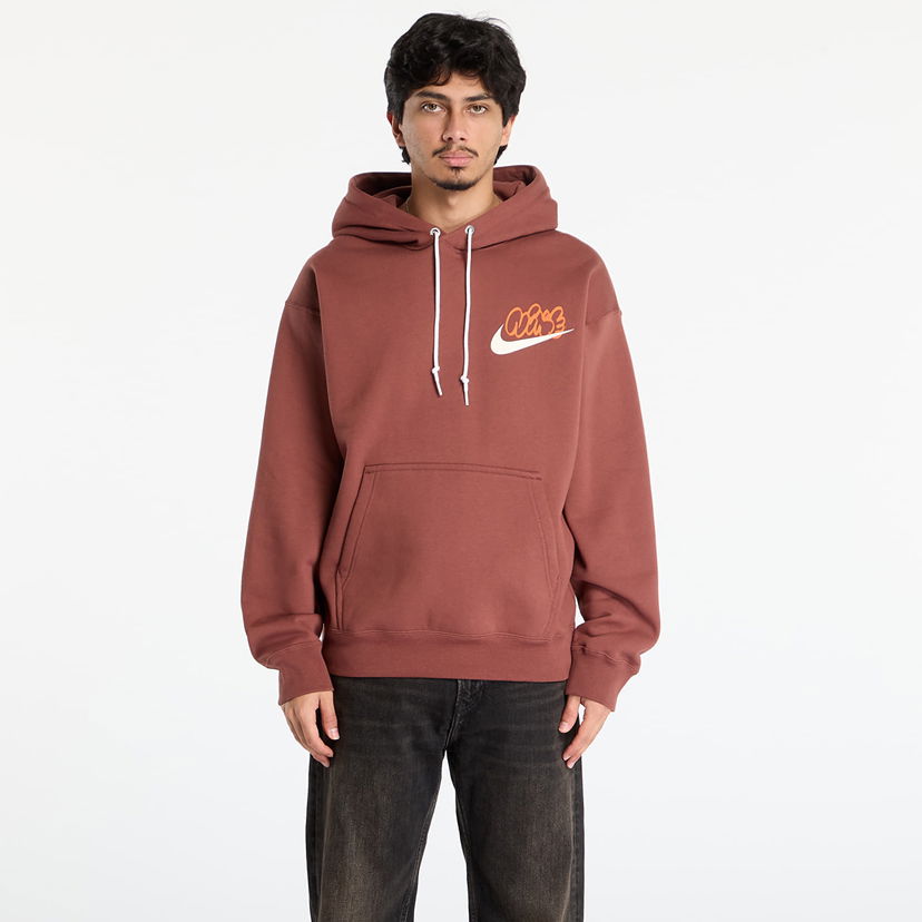 Dukserice Nike Solo Swoosh Fleece Hoodie Smeđa | IH4293-218