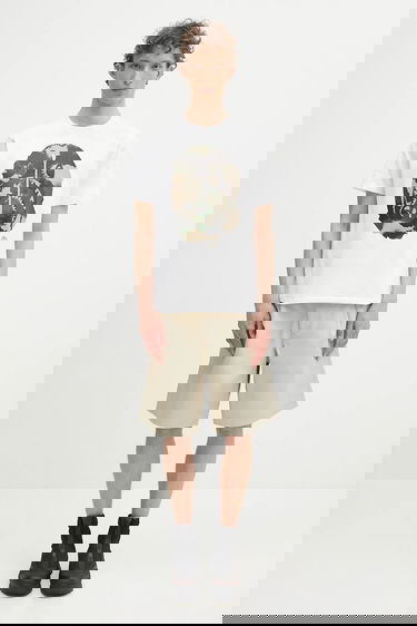 Kratke hlače Human Made Human Made Pleated Shorts Bež | HM29PT018, 4