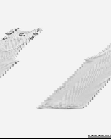 Majica bez rukava Jean Paul Gaultier Patch Tank Top Bijela | 24-25-U-DB023-J054 01, 0