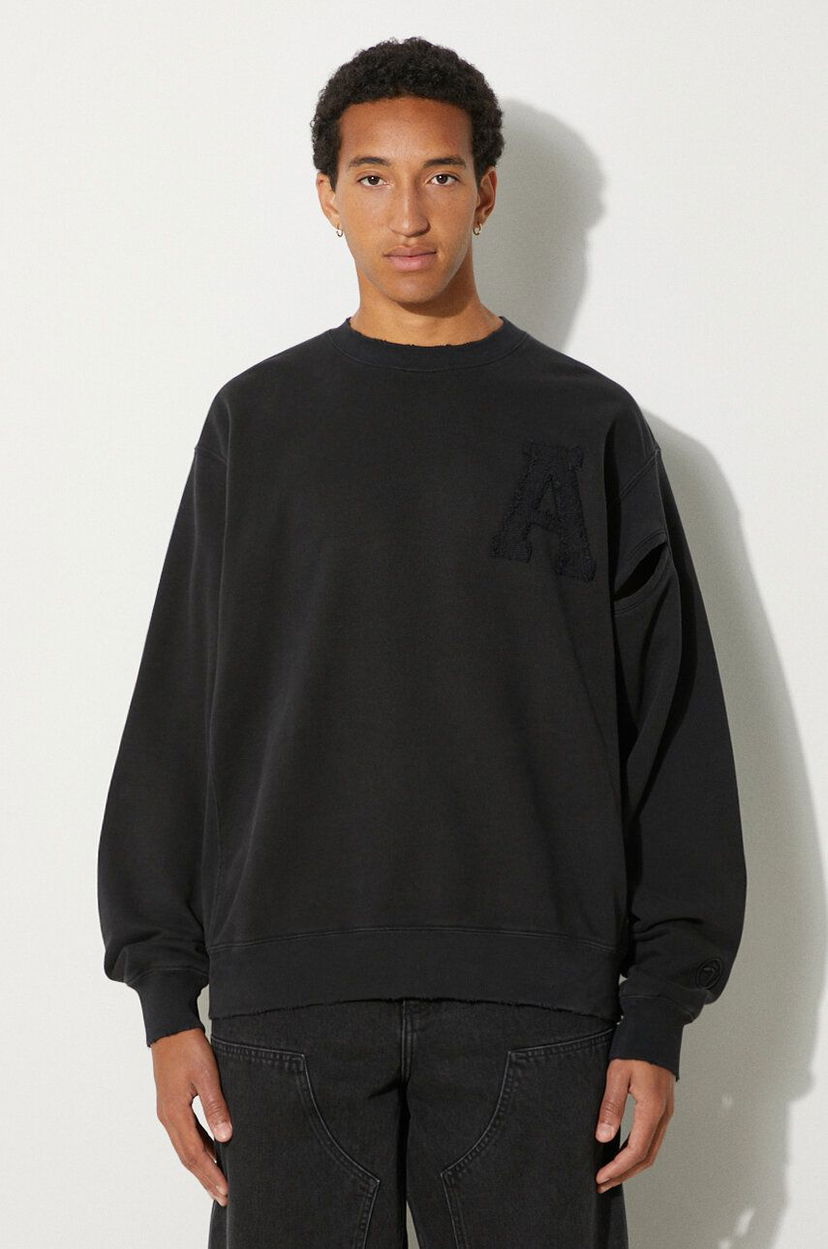 Dukserice Ambush Hole Sweatshirt Crna | BMBA004F24FLE0011010