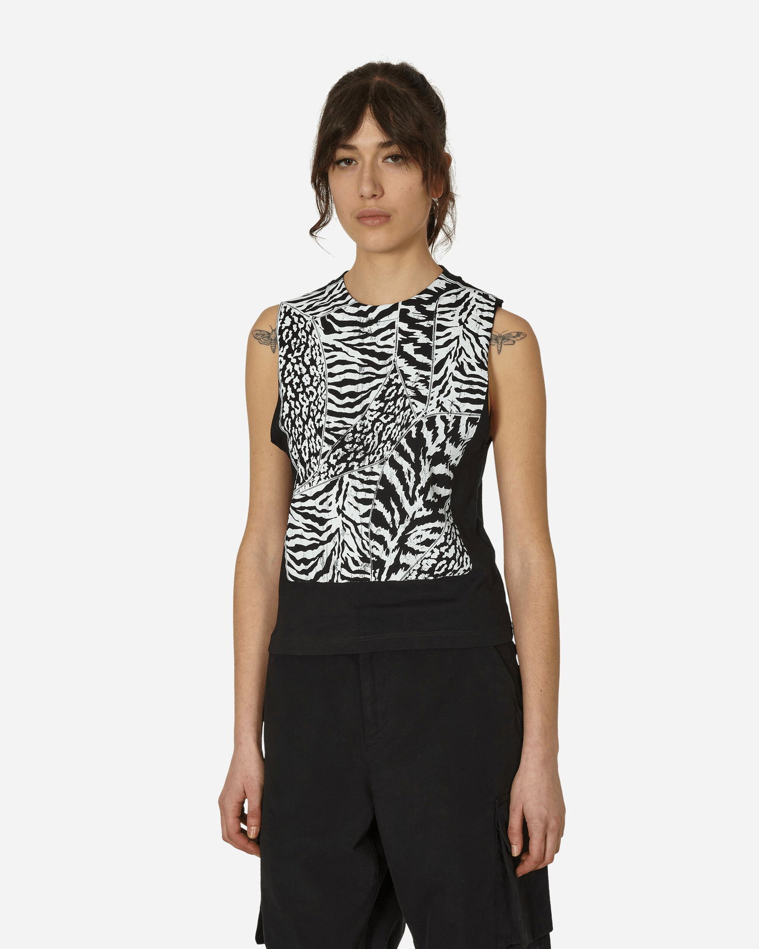 Prsluk Aries Animal Screen Vest Black Crna | SUAR40002 BLK, 0