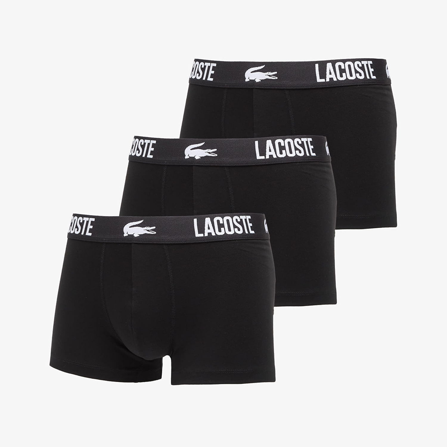 Bokserice Lacoste 3-Pack Trunk Black Crna | 5H2393 031, 0