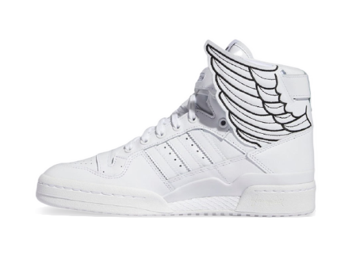 Tenisice i cipele adidas Originals Jeremy Scott x Forum Hi "Reverse Wings" Bijela | GX9445
