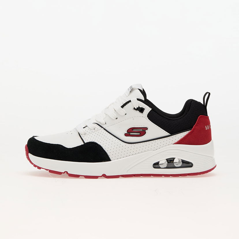 Tenisice i cipele Skechers Uno - Retro One White/ Black/ Red Bijela | 183020 WBRD