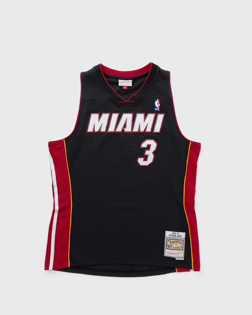 Dres Mitchell & Ness NBA SWINGMAN JERSEY MIAMI HEAT 2012-13 DWYANE WADE #3 Crna | SMJY6132-MHE12DWABLCK