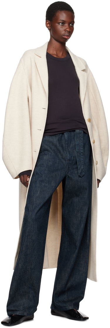 Jeans LEMAIRE Twisted Belted Jeans Plava | PA326 LD068, 3