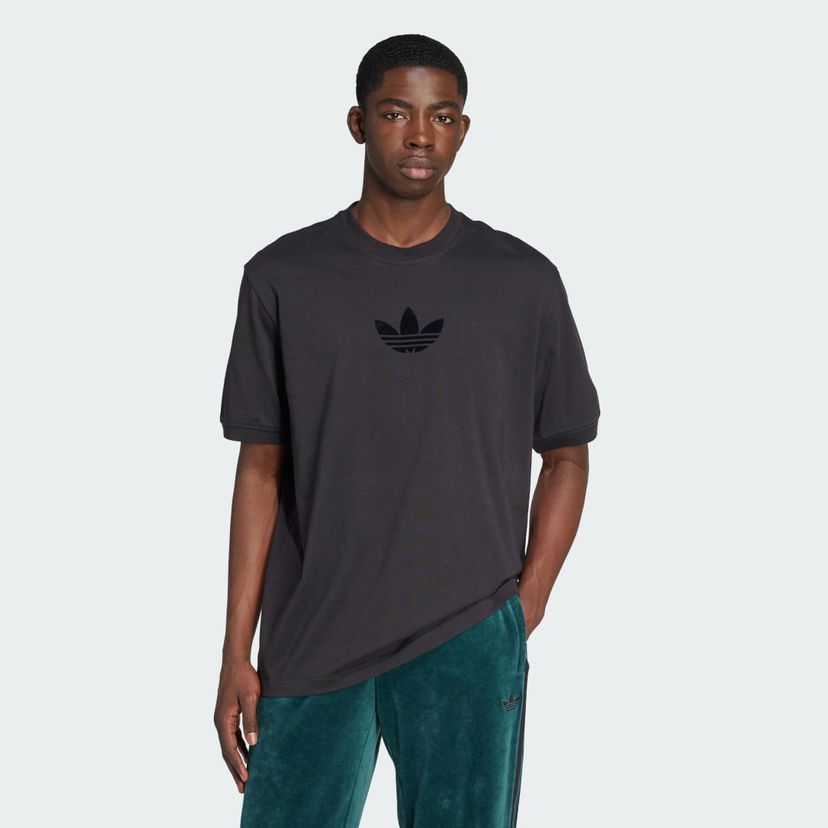 Majica kratkih rukava adidas Performance Adicolor Loose 2000s Cali T-Shirt Crna | JW5913