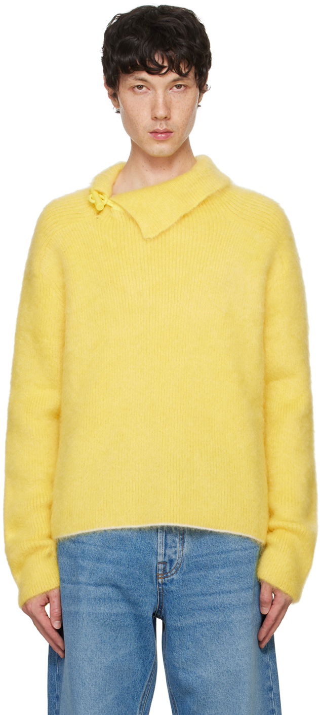 Džemper Jacquemus Yellow 'Le pull Marina' Sweater Žuta | 24H246KN511-2317