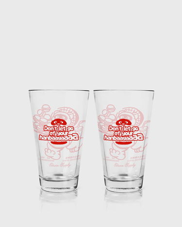 Home decor EDWIN Edwin Supply Tanuki Graphic Cola Glasses - Pack of 2 Crvena | I035937-H400, 3