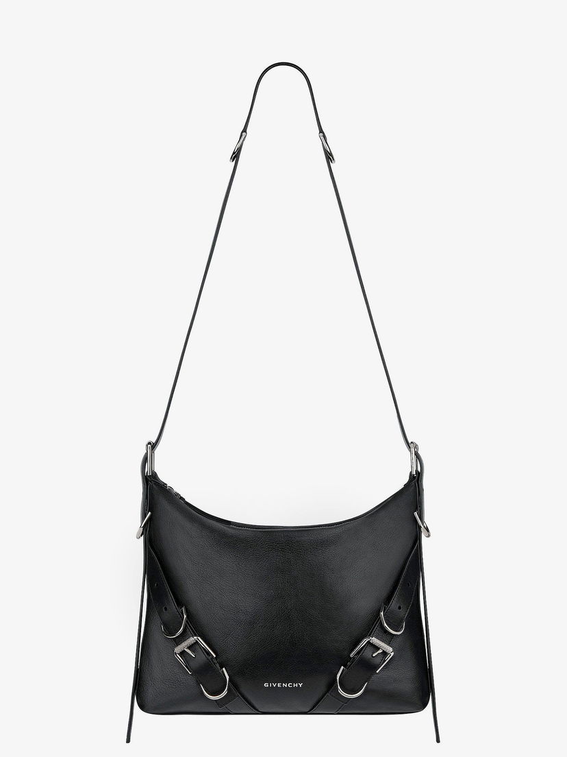 Ručna torbica Givenchy Givenchy Voryou Hobo Bag Crna | BK50CWK1Y1001