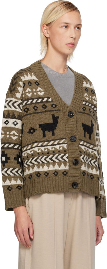 Džemper Max Mara Llama Motif Fair Isle Cardigan Višebojno | 2525346092600, 1