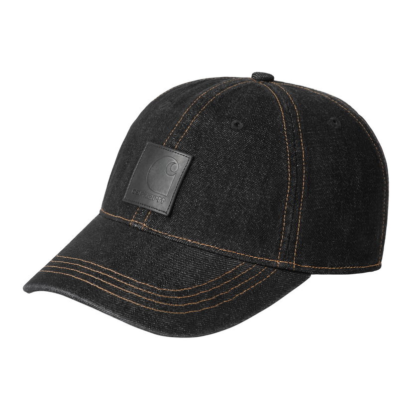 Kapa Carhartt WIP Bleached Denim Baseball Cap Crna | I034471_6