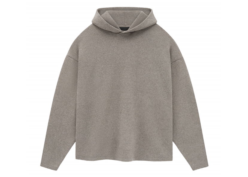 Dukserice Fear of God Core Collection Knit Hoodie Heather Grey Siva | 192SU244411F