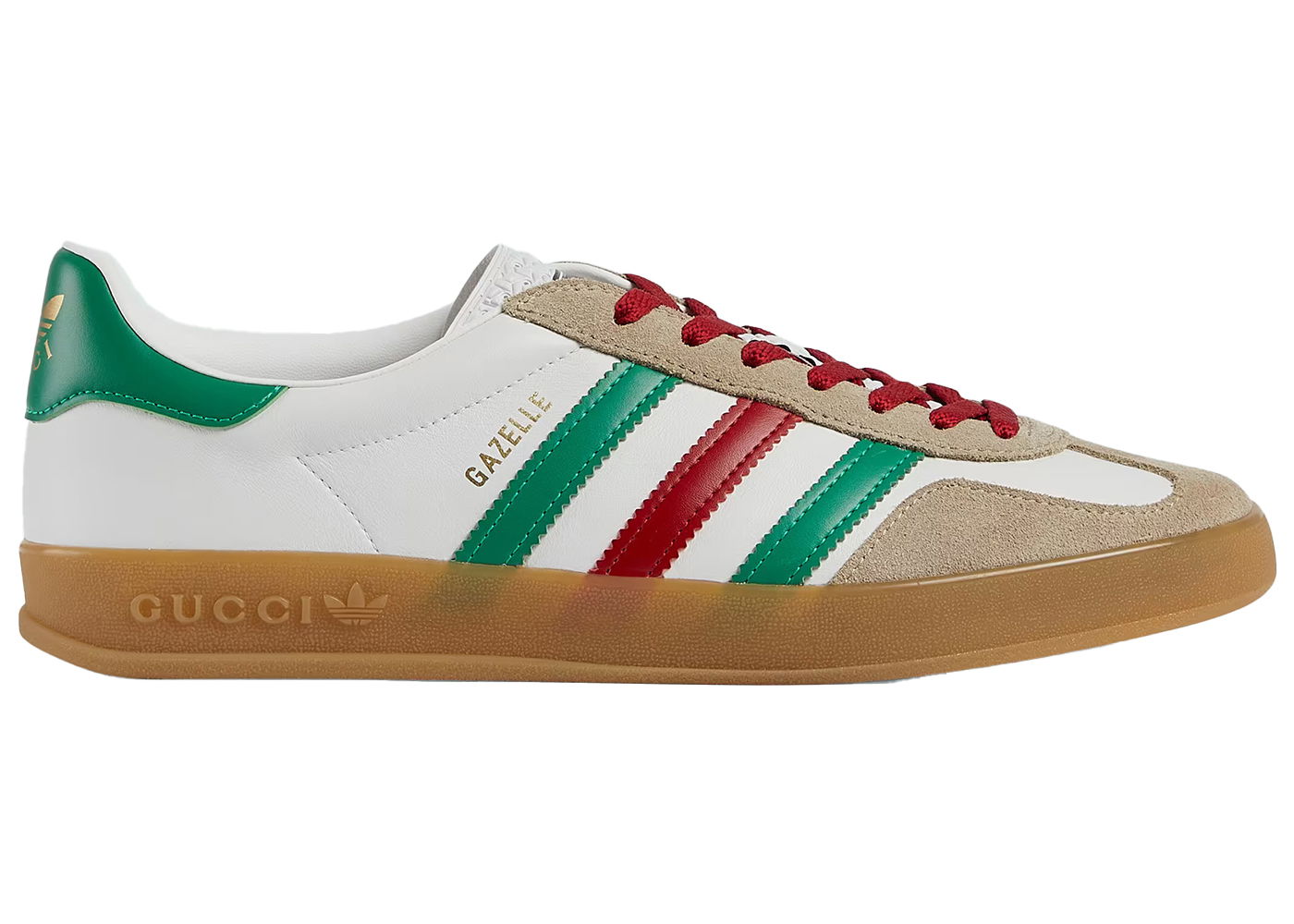 Tenisice i cipele adidas Originals Gucci x Gazelle White Green Red Bijela | 726487 AAA43 9547, 0