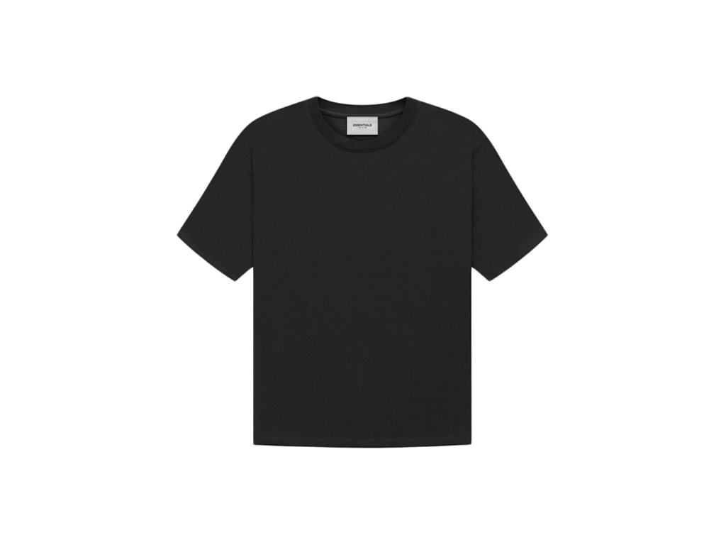 Majica kratkih rukava Fear of God Essentials S21 T-shirt Black Limo Crna | 125SU212060F, 1