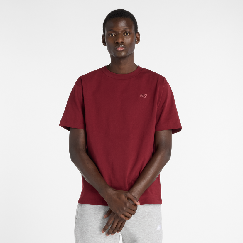 Majica kratkih rukava New Balance Men's T-Shirt Tamnocrvena | NBMT41533MHB