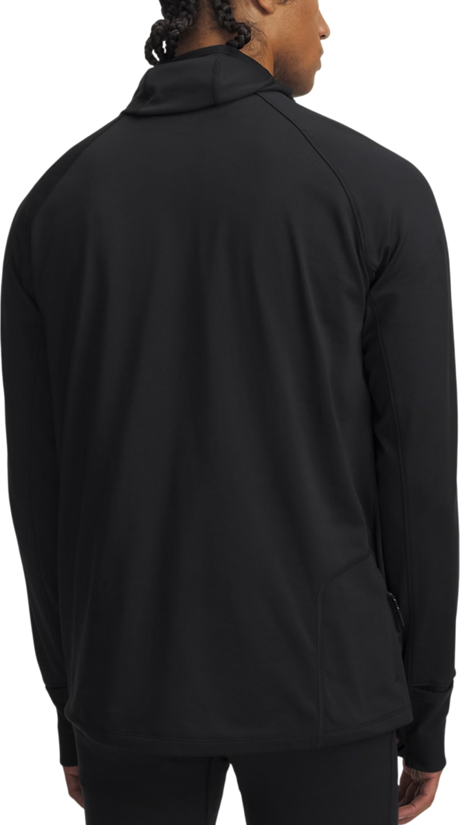 Dukserice Under Armour Velociti Pro Balaclava Hoodie with Reflective Stripes and Thumbholes Crna | 6005969-004, 1
