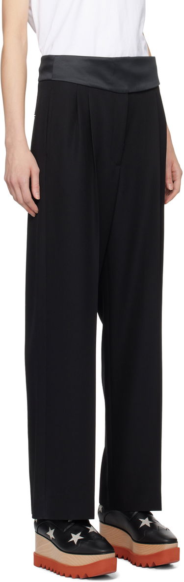 Hlače Stella McCartney Stella McCartney Tuxedo Trousers Crna | 6401543DU700, 1