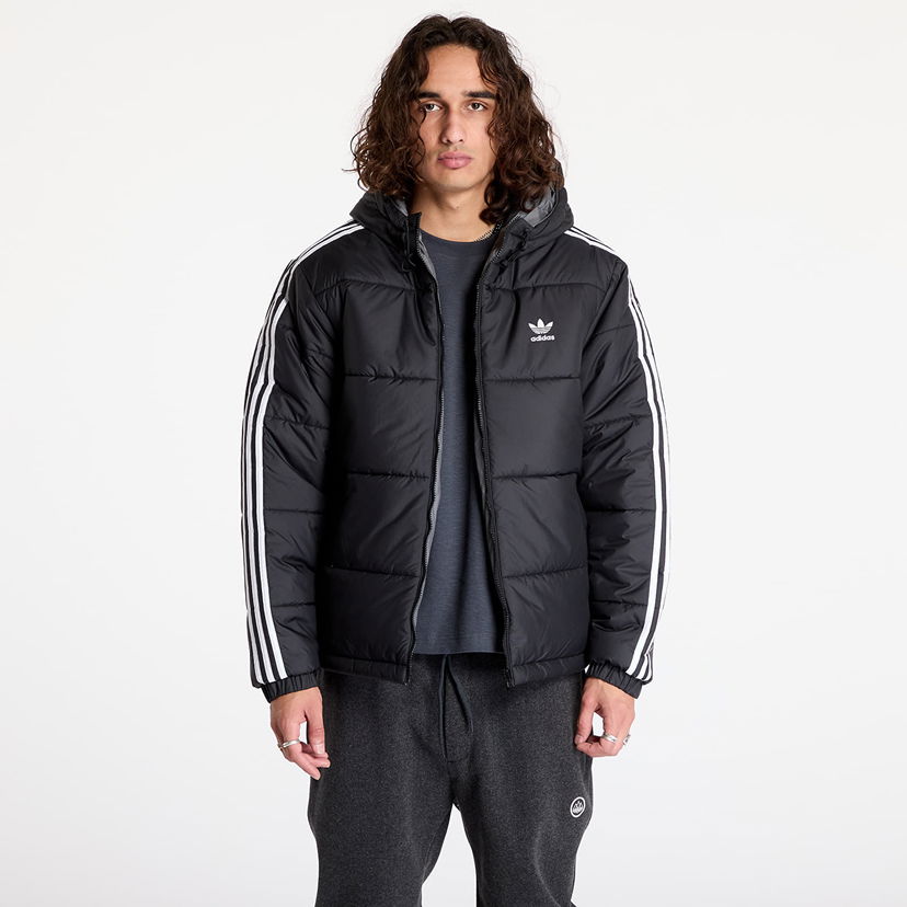 Jakna adidas Originals Adicolor Reversible Jacket Black/ Grey Four Crna | JD9071