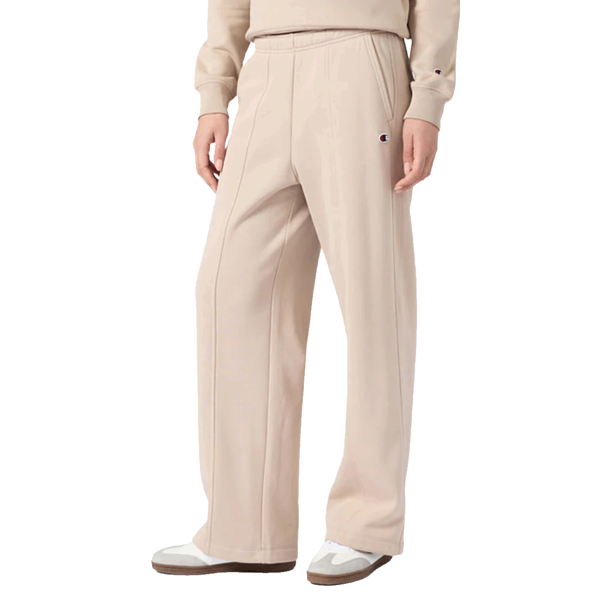Trenirka Champion Classic Wide-Leg Sweatpants Bež | 118039-MS099, 0