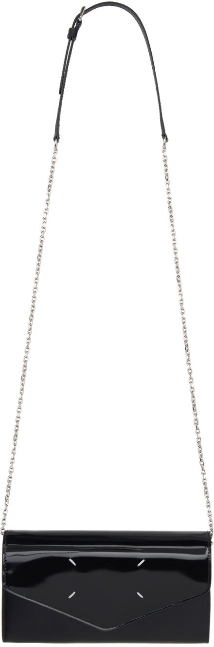 Odjeća Maison Margiela Four Stitches Chain Wallet Crna | SA1UI0037 P5135