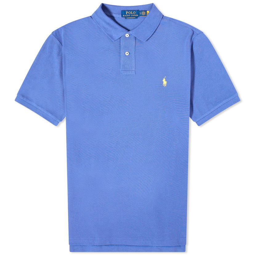 Polo majica Polo by Ralph Lauren Custom Fit Polo Shirt "Liberty" Plava | 710680784346