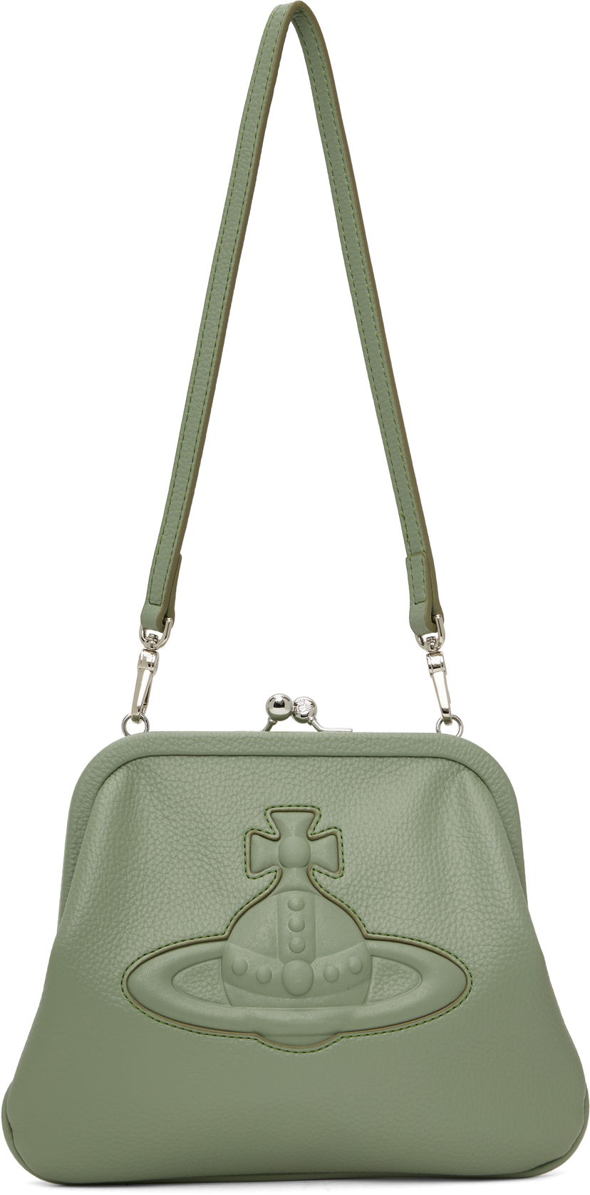 Ručna torbica Vivienne Westwood Vivienne Westwood Vivienne's Orb Clutch Zelena | 4B010009W-S000D-