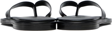 Odjeća Aeyde Aeyde Melody Leather Toe-Post Flip-Flops Crna | A11-FS-FDMR08FL191-SS25-800-007, 1