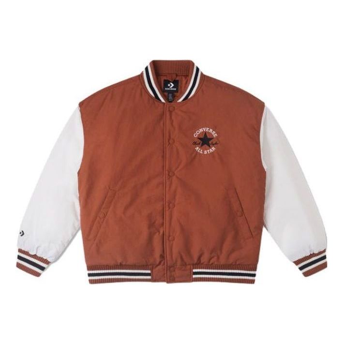 Bomber jakna Converse Padded Baseball Jacket Crvena | 10025261-A02
