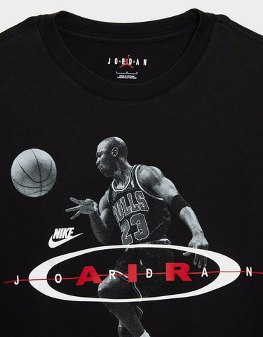 Majica kratkih rukava Jordan Michael Jordan Brk 2Air Reissue Short Sleeve Crew Neck T-Shirt Crna | IF1804-010, 2