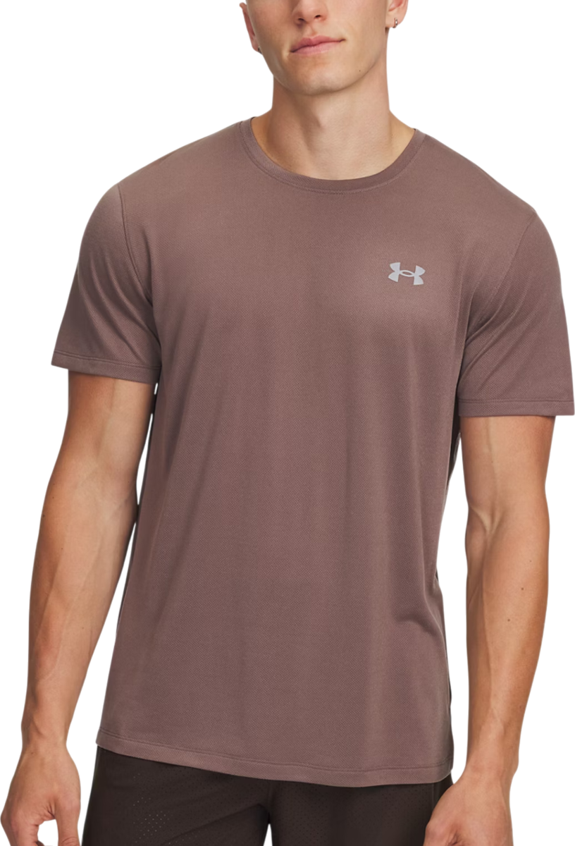 Majica kratkih rukava Under Armour Trail Run Short Sleeve T-Shirt Smeđa | 1389807-256