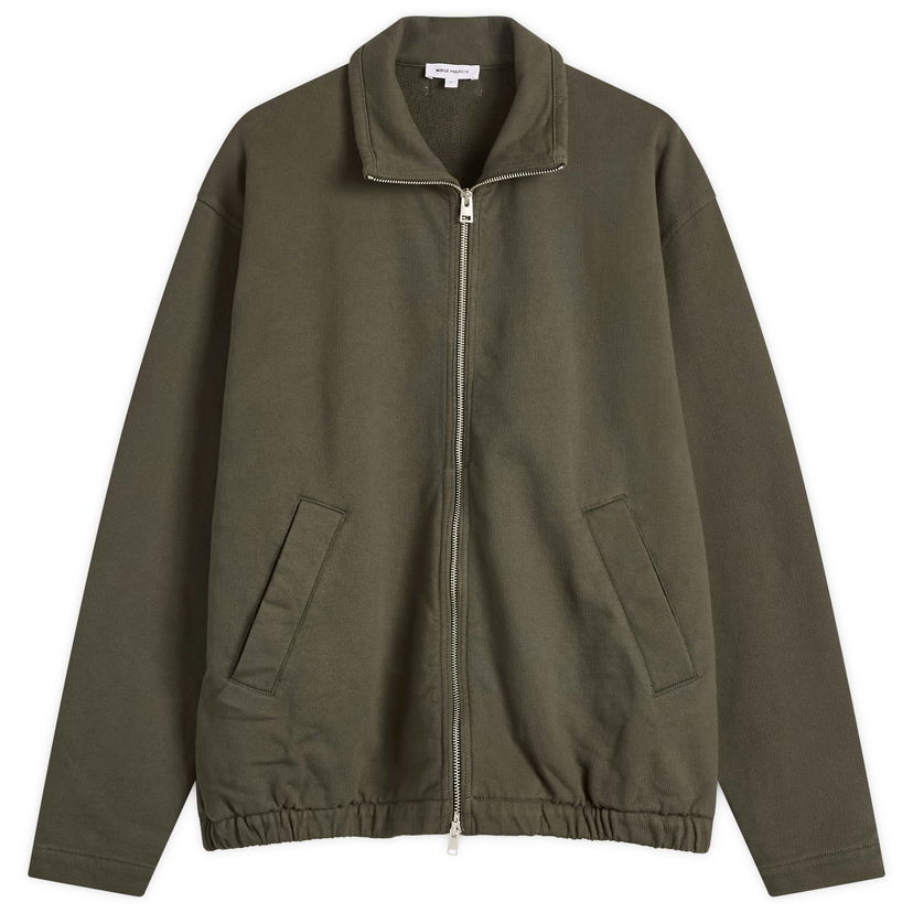 Dukserice NORSE PROJECTS Norse Projects Bjorn Relaxed Track Jacket Zelena | N20-1379-8131