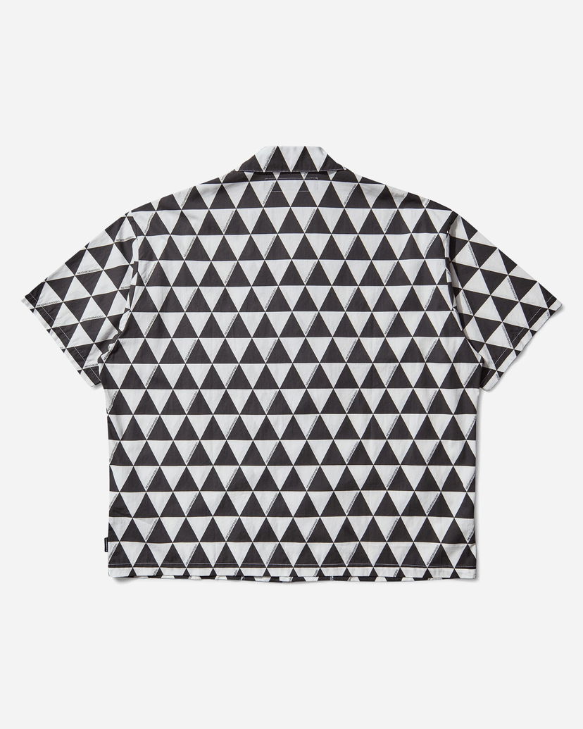 Košulja Neighborhood Triangle Pattern Hawaiian Shirt Crna | 251TSNH-SHM12 WH