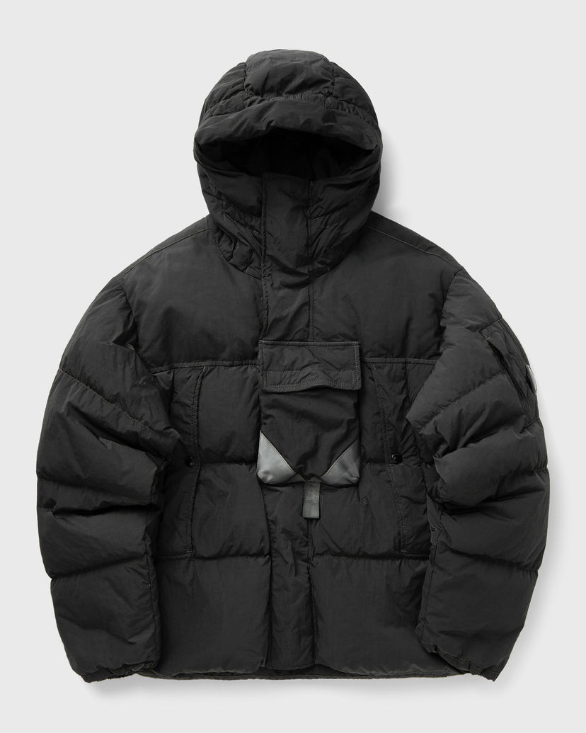 Pernata jakna C.P. Company Medium Hooded Puffer Jacket Crna | 19CMOW013A006369M-978