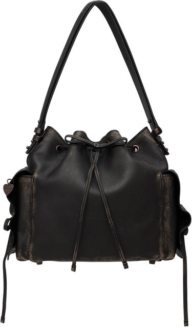 Ručna torbica Acne Studios Acne Studios Multipocket Bucket Bag Crna | A10454-, 0