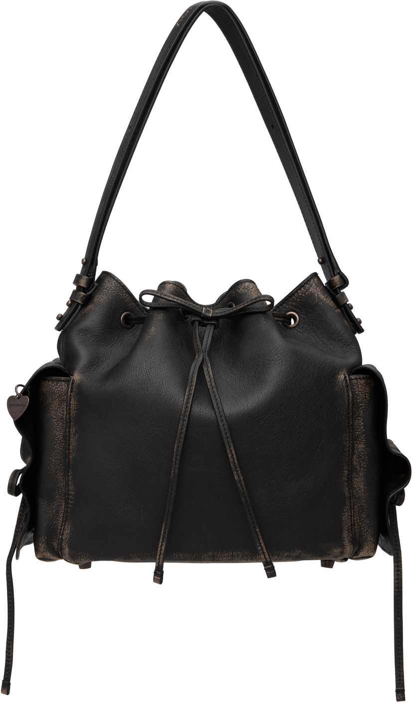 Ručna torbica Acne Studios Acne Studios Multipocket Bucket Bag Crna | A10454-
