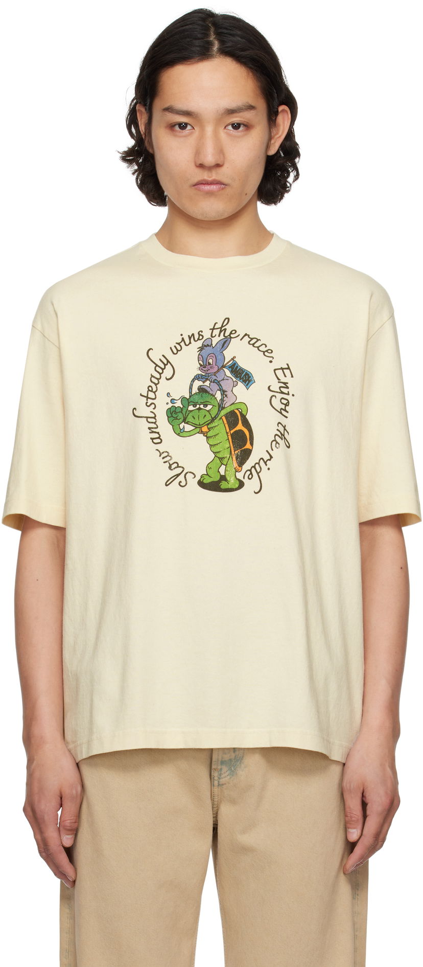 Majica kratkih rukava Ambush AMBUSH 'Slow & Steady' T-Shirt Žuta | 12115329