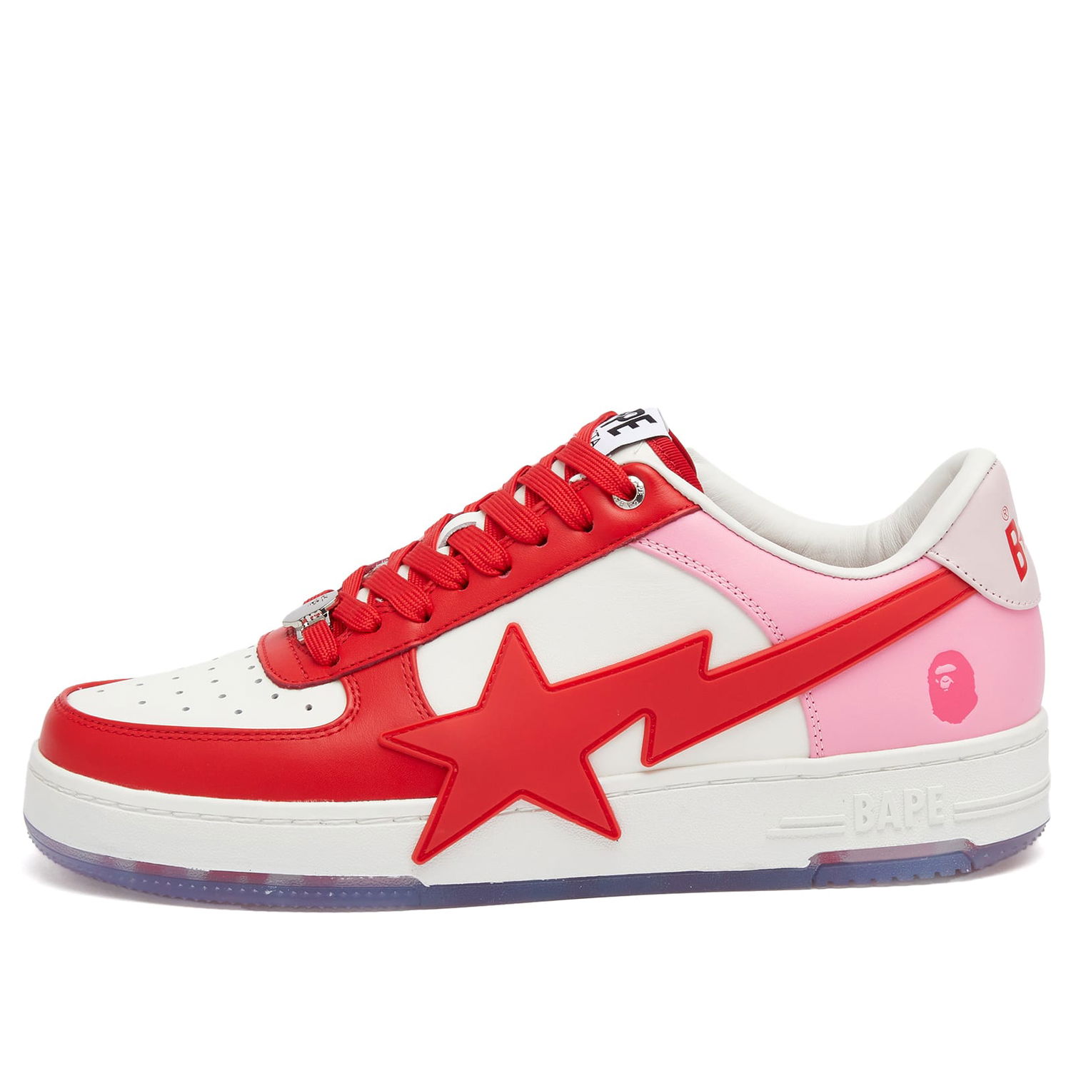 Tenisice i cipele BAPE Bape Sta OS Size UK 10 Crvena | 001FWK801309M-PNK, 0