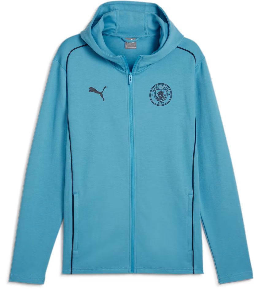 Jakna Puma MCFC Casuals Hooded Jkt Tirkiz | 777565-31