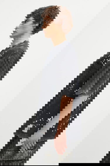 Majica kratkih rukava Maison MIHARA YASUHIRO Maison MIHARA YASUHIRO Embellished Bleached T-Shirt Crna | A15TS631, 1