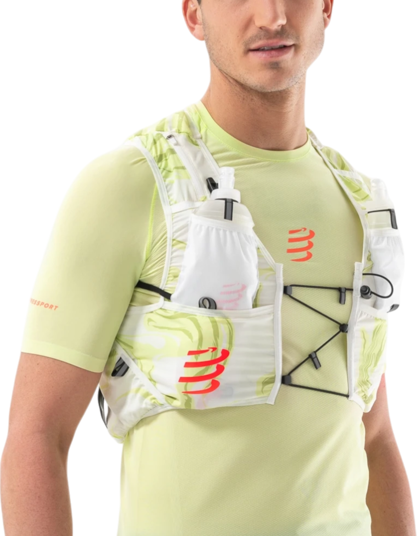 Ruksak Compressport Ultrun Evo 10 Hydration Vest Bijela | xbpu6060-xbpu6060062
