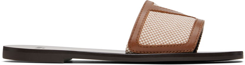 Dodaci Valentino Valentino Garavani Viva Superstar Slide Sandals Smeđa | 6W2S0LK2JHB