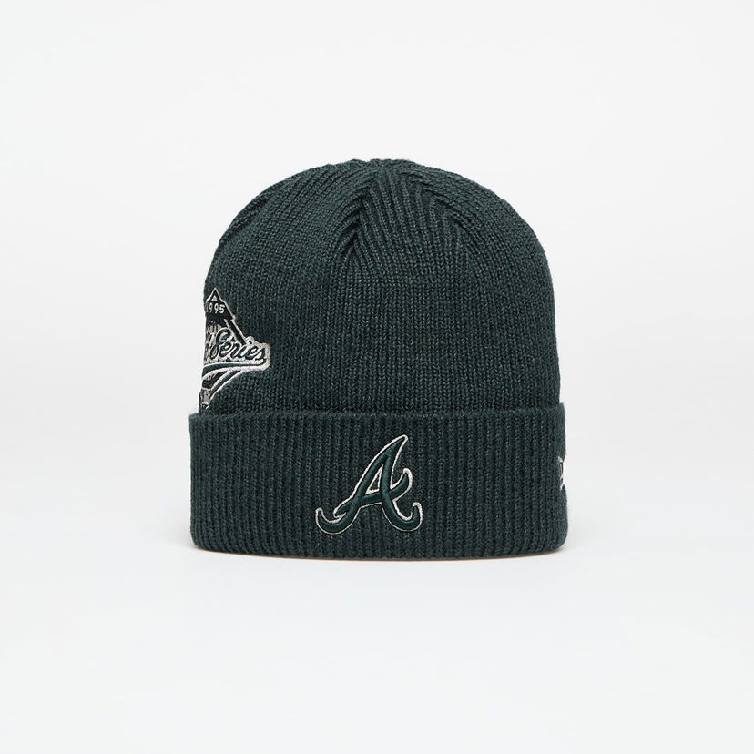 Kapica New Era Atlanta Braves Knit Beanie Green Zelena | 60580730