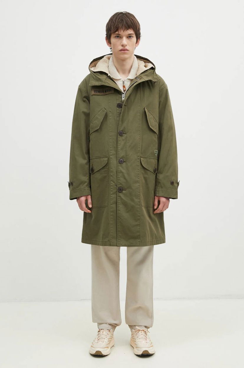 Parka Human Made Military Parka Zelena | HM28JK023