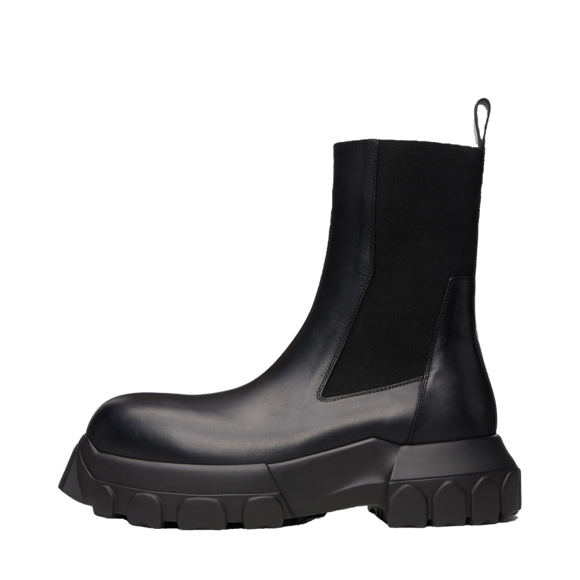 Tenisice i cipele Rick Owens Rick Owens Concordians Beatle Bozo Tractor Chelsea Boots Crna | RU02E1881 LGE