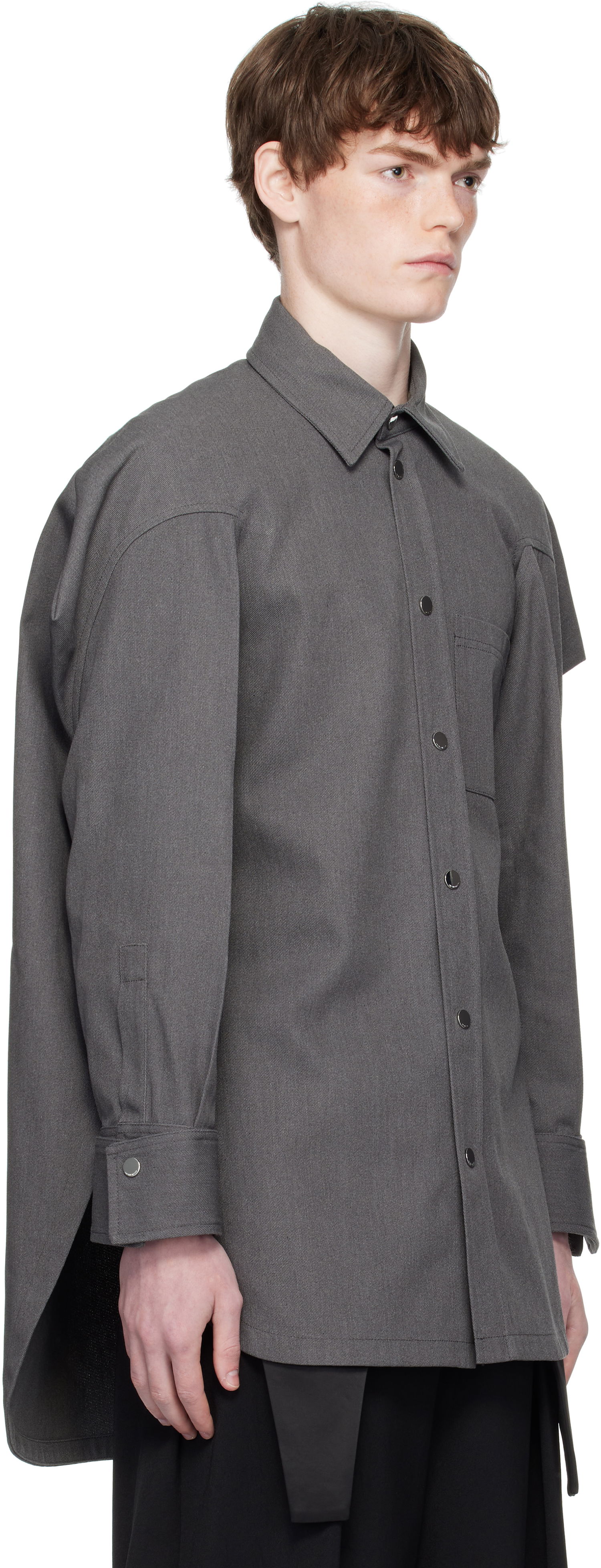 Košulja Jean Paul Gaultier Jean Paul Gaultier Canvas Shirt Siva | 25/03-U-ST024-W008-04, 1